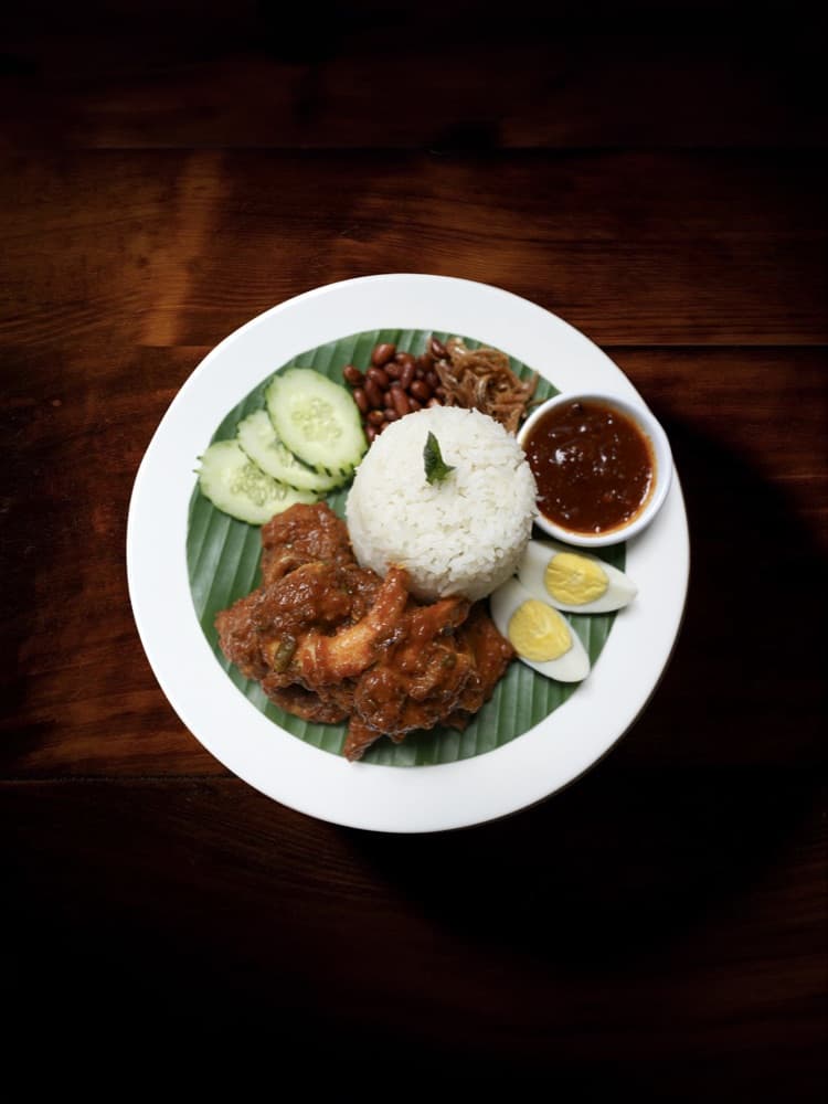 Nasi Lemak Butter Combo